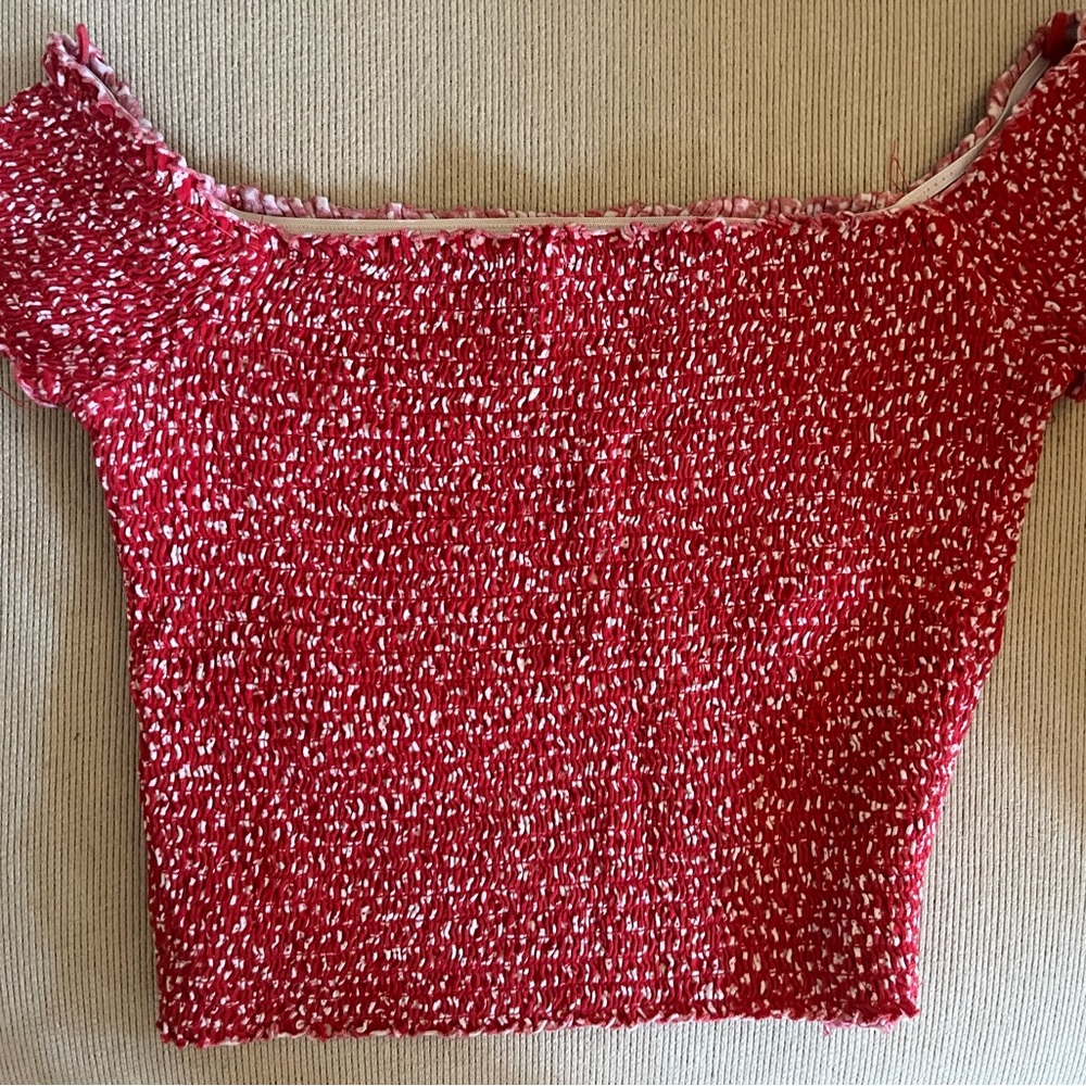 Garage off the Shoulder Top
